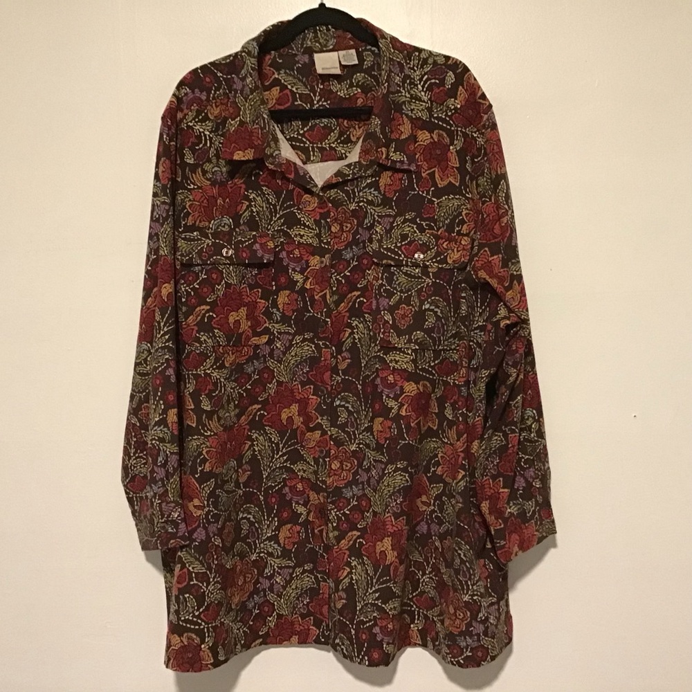 Roamans Button Up Shacket - image 1